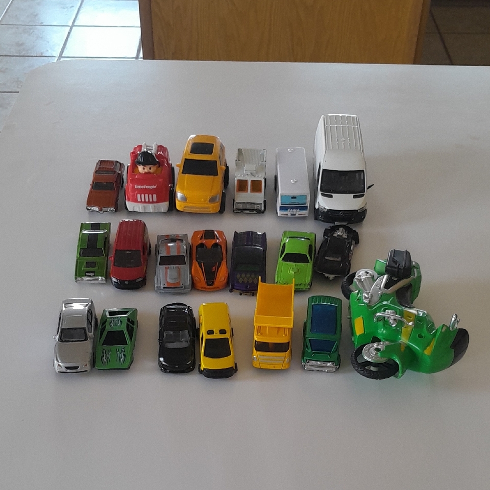Assorted Kids Toy Vehicles